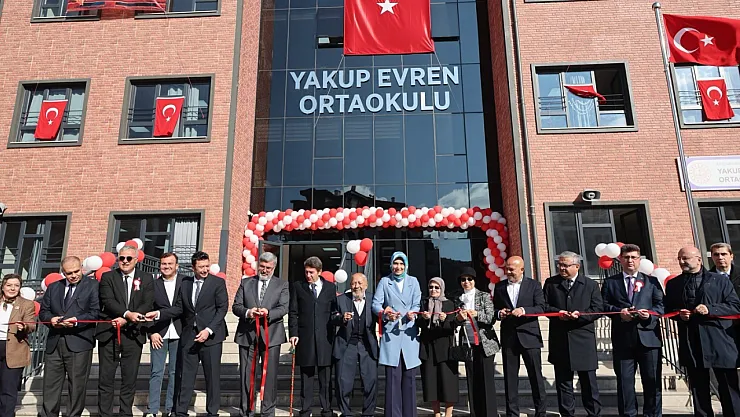 Yakup Evren Ortaokulu Törenle Açıldı