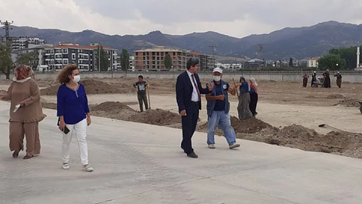 Yalçın, hazırlıkları yerinde inceledi