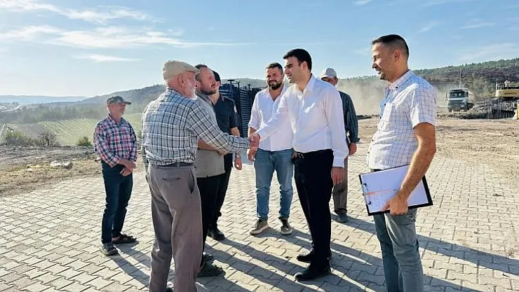 Yangın Bölgesinde Çalışmalar Devam Ediyor