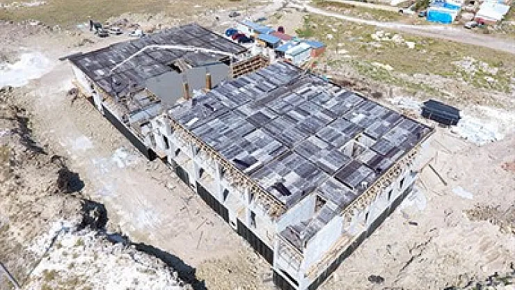 Yeni Devlet Hastanesi hızla yükseliyor