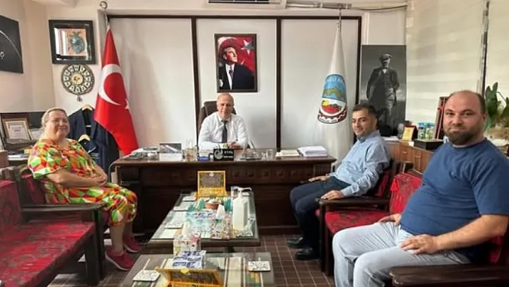 Yeni Kadastro Amiri Atasoy, Başkan Torun İle Bir Araya Geldi