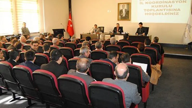 Yeni yılın ilk koordinasyon toplantısı yapıldı