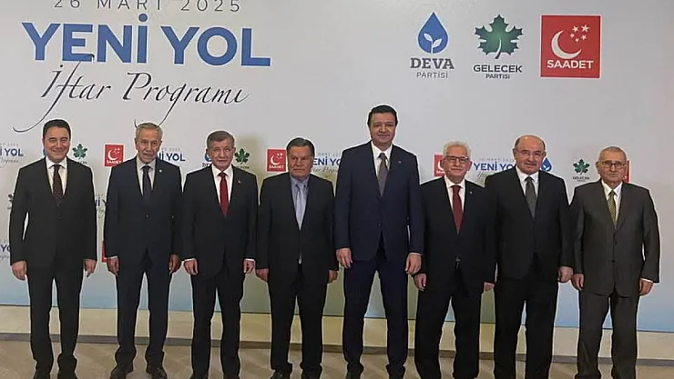 Yeni Yol Partisi'nin İftarında Sürpriz İsimler