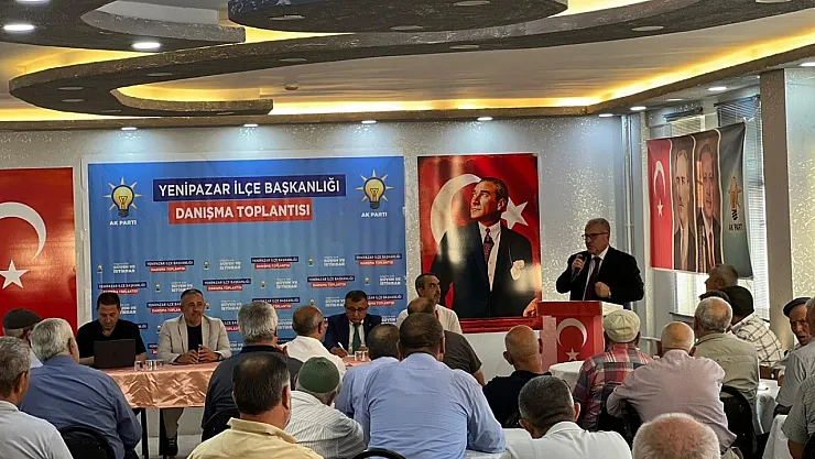 Yenipazar'da AK Parti Danışma Toplantısı Gerçekleştirildi
