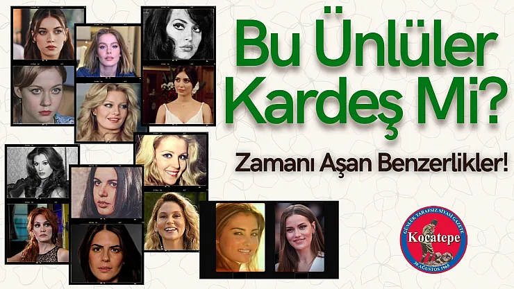 Yeşilçam'ın Oyuncuları İle Günümüz Ünlülerinin Benzerliği Dikkat Çekiyor!