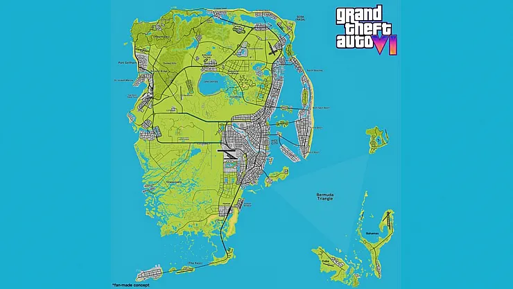 Yıllardır Beklenen GTA 6'nın Haritası Ne Kadar Büyük Olacak?