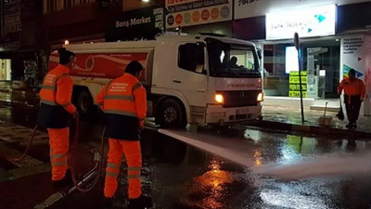 Yollar yıkandı – Kocatepe Gazetesi