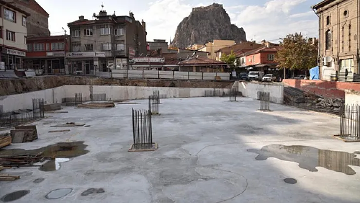 Yoncaaltı Çarşı ve Kapalı Otopark yıl sonunda tamam