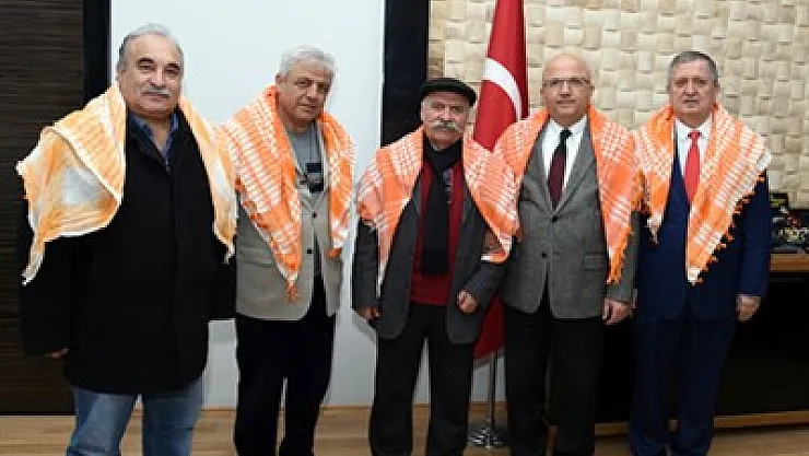Yörükler Türkmen Derneği’nden teşekkür ziyareti