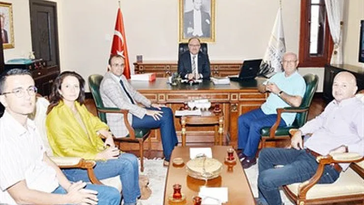 YÜciTA heyetinden Vali Tutulmaz'a ziyaret