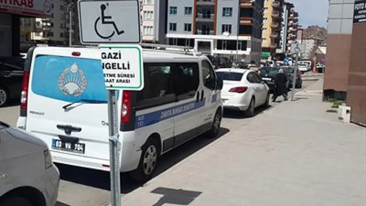 Zabıtaya park tepkisi – Kocatepe Gazetesi