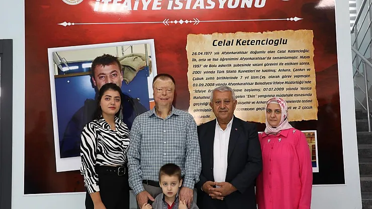 Zeybek'ten yaralanan itfaiye erine vefa