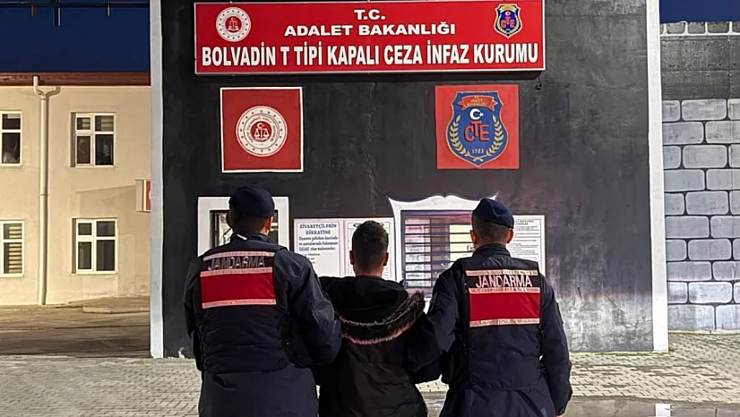 16 Yıl 5 Ay Cezası Olan Şahıs Çay'da Yakalandı