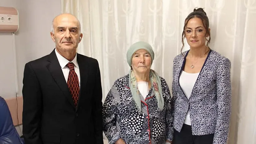 81 Yaşında Şifayı Afyon Devlet Hastanesi'nde Kavuştu