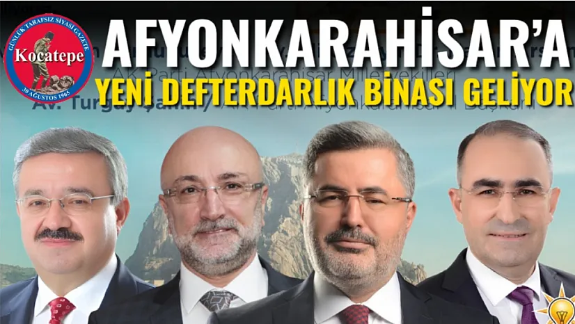 Afyon'a Yeni Defterdarlık Binası Geliyor