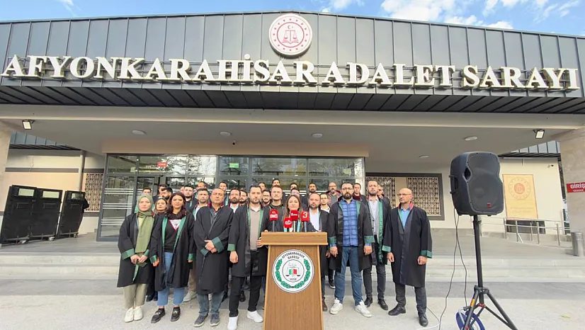 Afyon'da Avukatlar Ayağa Kalktı!