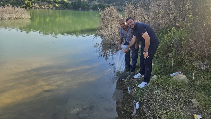 Afyon'da Göletlere Balık Bırakıldı Su Ürünleri Stoku Artacak