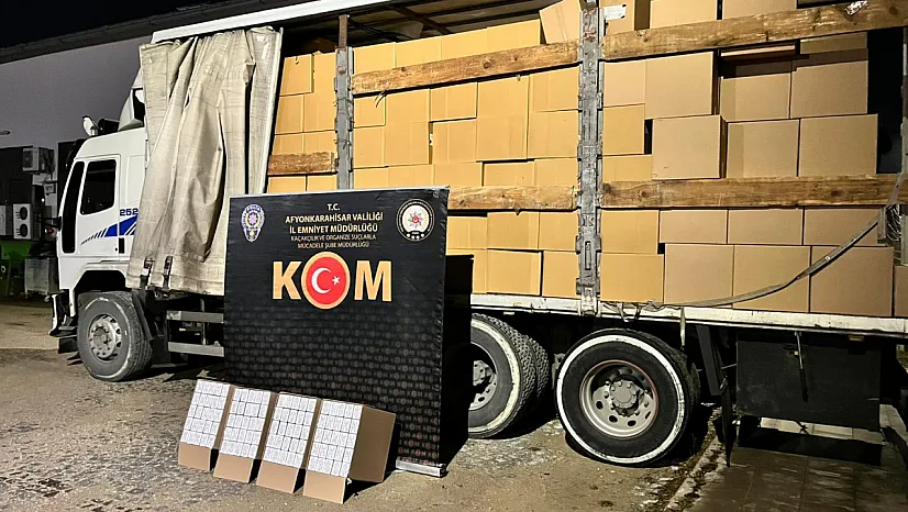 Afyon'da Kaçakçılıkta Rekor!