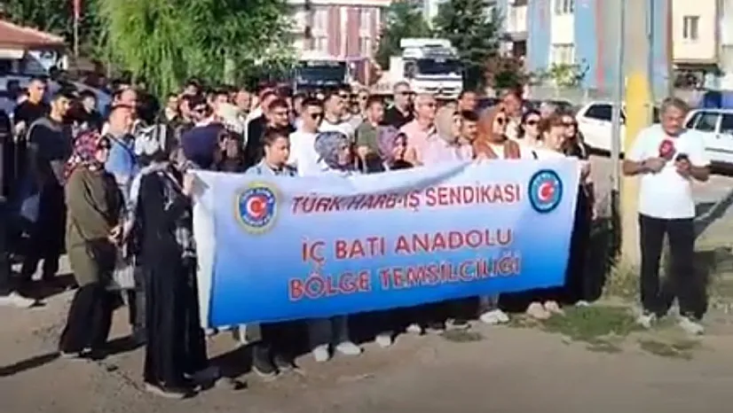 Afyon'da Kamu İşçilerinden Eylem: Geçinemiyoruz!