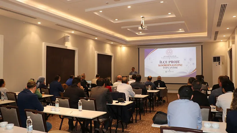 Afyon'da Tüm İlçeleri İlgilendiren Toplantı