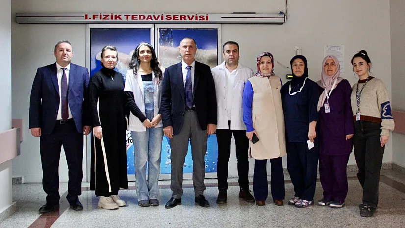 Afyon Devlet Hastanesinde Fizik Tedavide Yeni Seanslar Açıldı