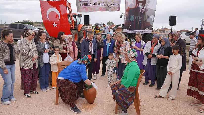 Alınca'da Hıdrellez Şenliği Düzenlendi
