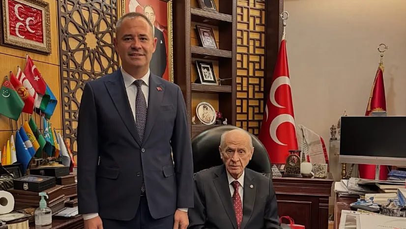 Belediye Başkanı, MHP Lideri Bahçeli'yi Ziyaret Etti