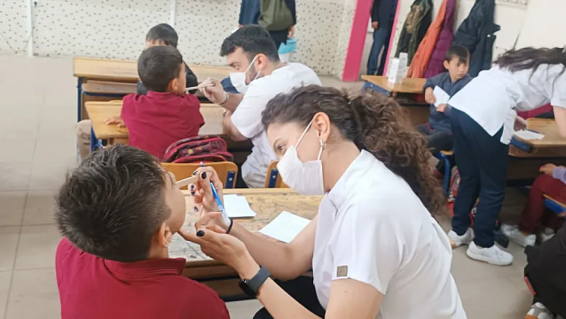 Çobanlar Ve Susuz'da Öğrencilere Ağız Sağlığı Eğitimi Verildi