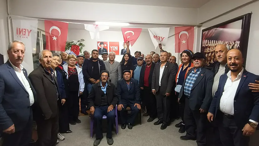 Hasan Karadeniz Çobanlar ve Bolvadin'de Üyelerle Buluştu