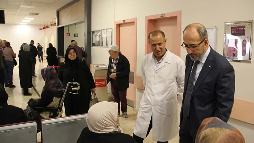 Hastaların Memnuniyetini Yerinde Ölçtü. Afyonkarahisar'da sağlıkta yakın takip!