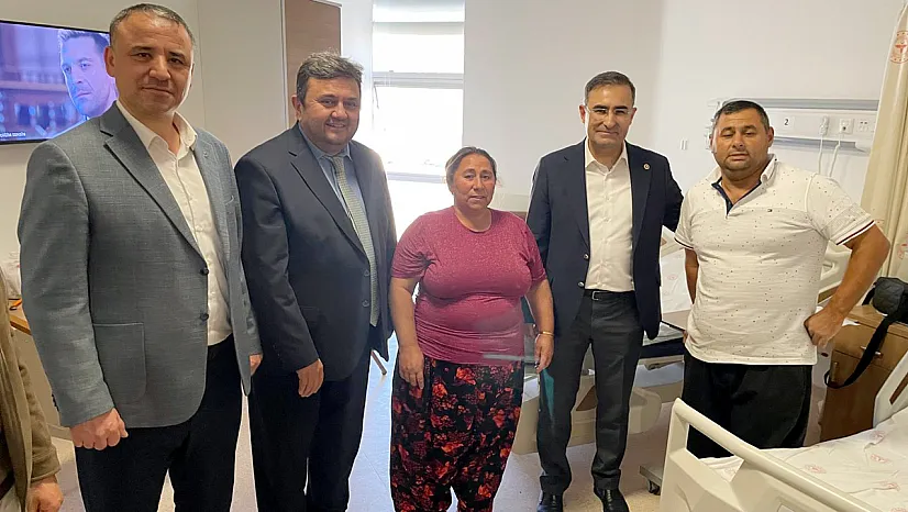 Hekim Milletvekili Yangınzedeyi Kurtardı