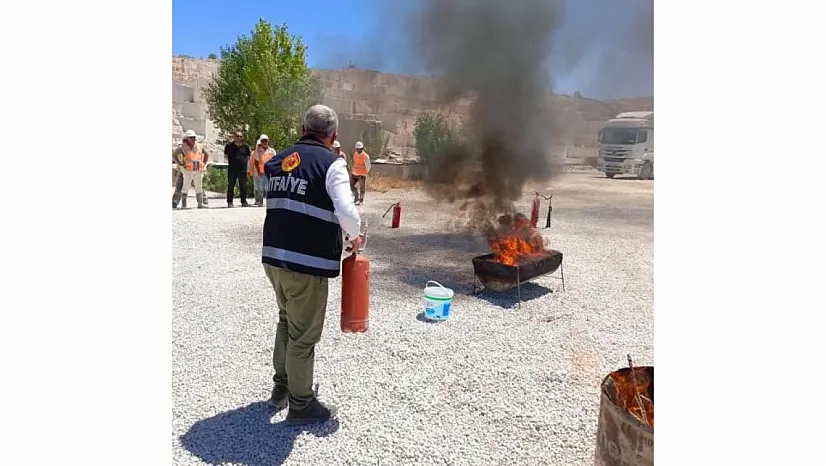 İtfaiye Müdürlüğü'nden Uygulamalı Eğitim