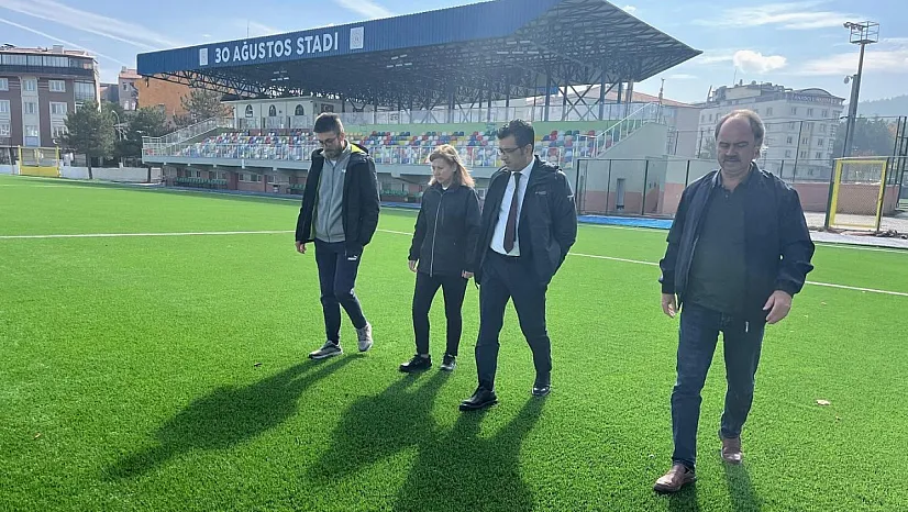 Kütahya'daki Spor Sahaları Yenilendi