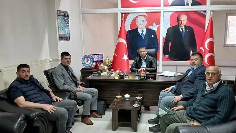 MHP'de Hareketlilik: Başkan Kahveci, Teşkilat ve Sendika Temsilcileriyle Buluştu