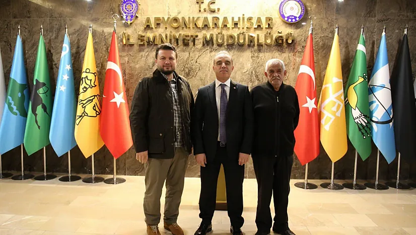 Müdür Erol, Şenel Ve Erten'i Kabul Etti