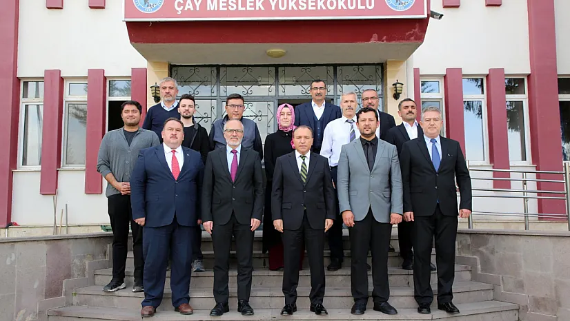 Rektör Karakaş, Çay Ve Sultandağı'nda Temaslarda Bulundu