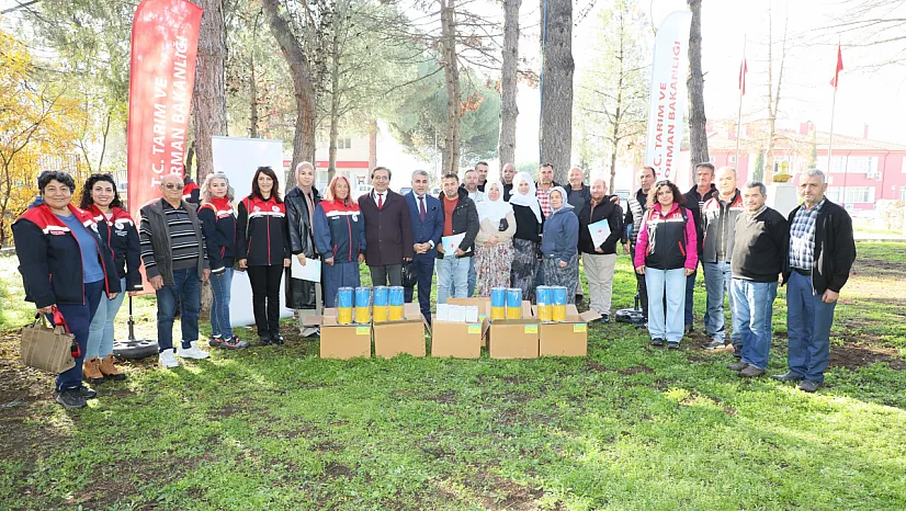 Sarıcakaya'da İyi Tarım Desteği