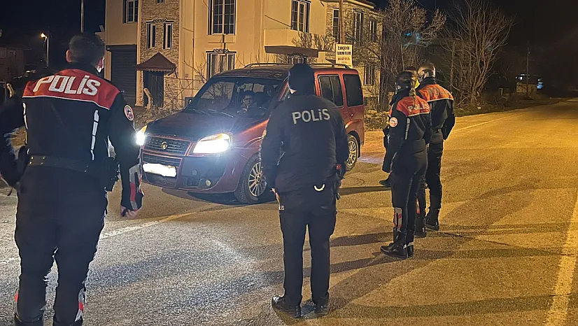 Sultandağı'nda Huzur Uygulaması: 109 Araç Sorgulandı