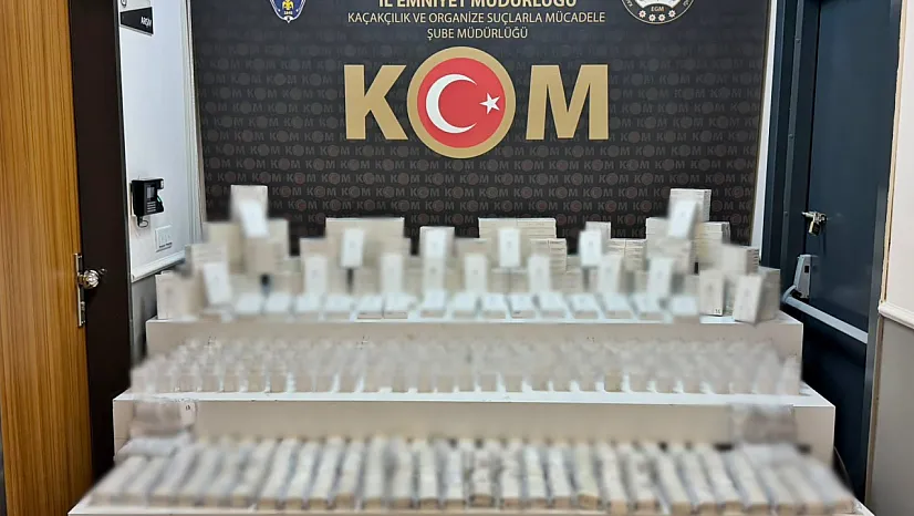 Şüphe Üzerine Durdurulan Araçtan Kaçak Ürünler Çıktı