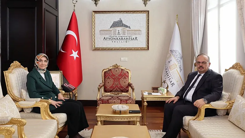 Vali Canbolat'tan, Vali Yiğitbaşı'na Ziyaret