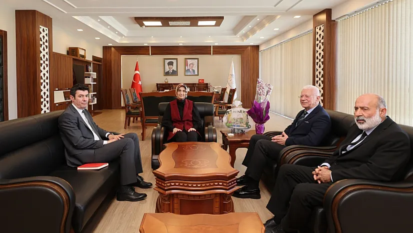 Vefa Ve Akülke, Vali Yiğitbaşı'nı Ziyaret Etti