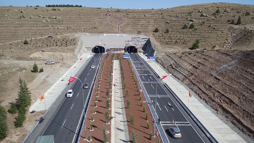 Yolların Kesişme Noktası Afyon'un Ulaşımı, Karahisar Tüneli İle Güçlendi
