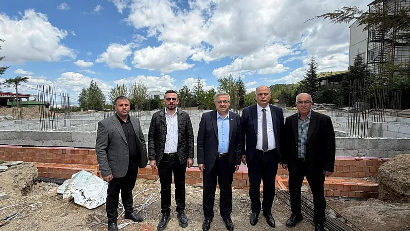 Yurdunuseven, Erkmen'de Sağlık Ocağı İnşaatını İnceledi