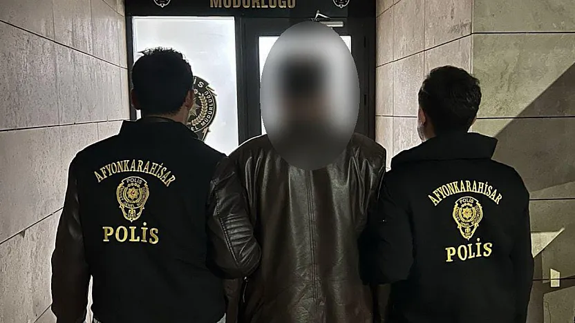 13 farklı dosyadan 20 yılı aşkın cezası olan şahıs Afyon'da yakalandı