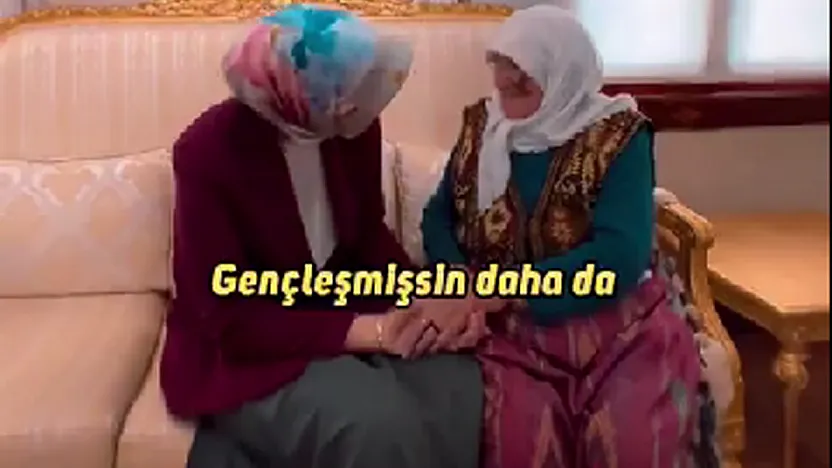 90 Yaşındaki Şerife Teyze, Devlet Ana'ya Duacı