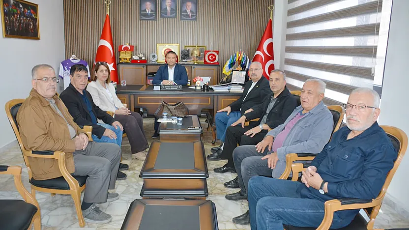 AFYAŞAD'dan Kahveci'ye Tebrik Ziyareti
