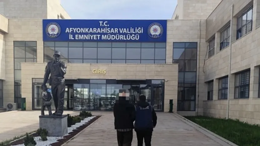 Afyon'da 6 Yıl Hapis Cezası Bulunan Öğretmen Yakalandı