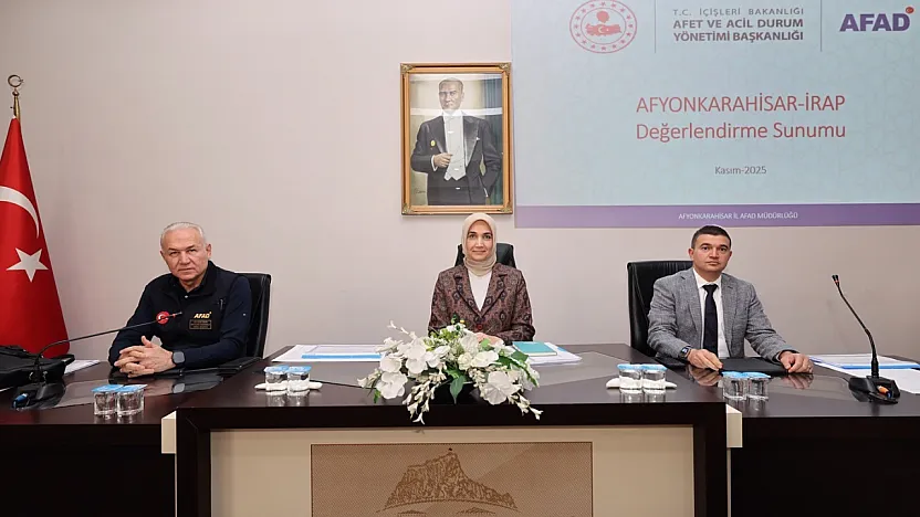 Afyon'da Afetlere Hazırlık İçin Önemli Toplantı