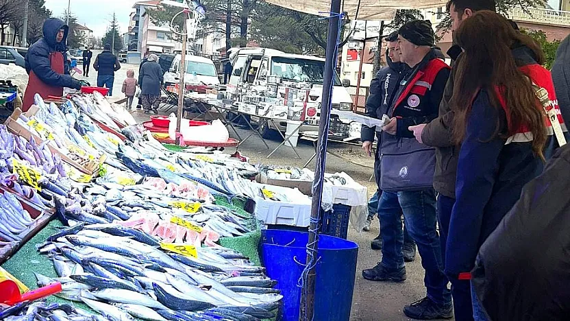 Afyon'da Balık Tezgâhlarına Sıkı Denetim!