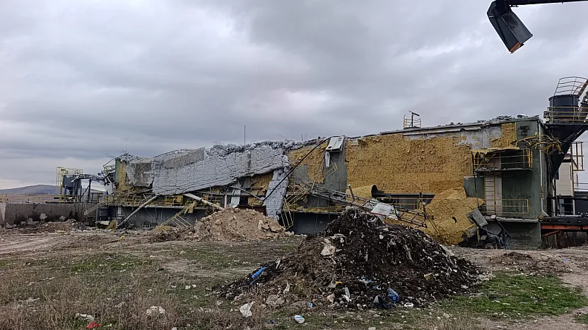 Afyon'da Çöp Tesisinde Patlama!